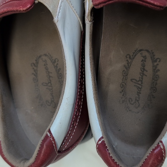 Sandbaggers Madison Golf Slip-On Shoe Red/White Size 10 EUC - Picture 5 of 8